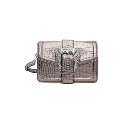 Gray Croc Couture 01 Bag 232202F048010