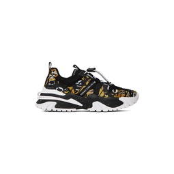Black   Gold New Trail Trek Sneakers 231202M237055