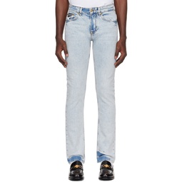 Blue Slim Fit Jeans 241202M186007