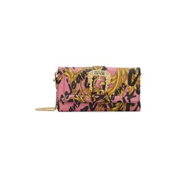 Pink Logo Brush Couture1 Wallet Bag 222202F048005