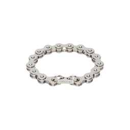 Silver Biker Chain Bracelet 241669M142003