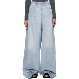 Blue Baggy Jeans 232669F069004