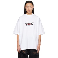 White Y2K T Shirt 241669M213032