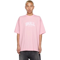 Pink Small T Shirt 231669M213031