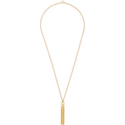 Gold Powder Necklace 231669M145003