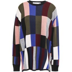 Intarsia wool sweater