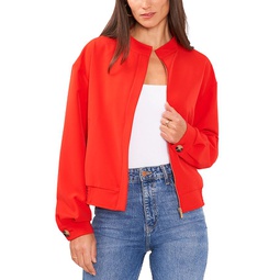 Stand Collar Bomber Jacket