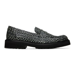 Black & White Richee Loafers 241961M231006