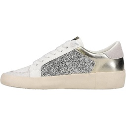 VINTAGE HAVANA Womens Libby 1 Metallic Sneakers Shoes Casual - Gold, Silver, White