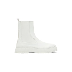White 1997 Chelsea Boots 231589M223002