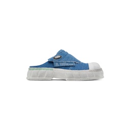 Blue 1990 Denim Sneakers 241589F121000
