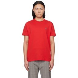 Red Classic T Shirt 241314M213034