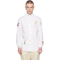White Krall Shirt 231314M192054