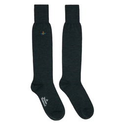 Gray Uni Sock 232314M220001