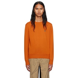 Orange Man Sweater 232314M201034