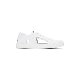 White Brighton Sneakers 241314M237016