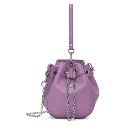 Purple Chrissy Small Bucket Bag 241314F048091