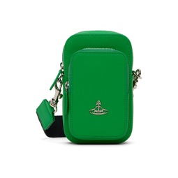 Green Phone Pouch 241314M171042
