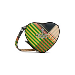 Multicolor Louise Heart Crossbody Pouch 241314M171031