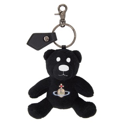 Black Teddy Keychain 241314M148038