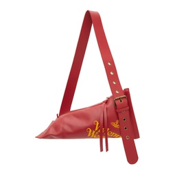 Red Carrie Crossbody Bag 241314M170039