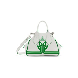 White   Green Yasmine Small Bag 241314F046000