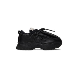Black Romper Bag Sneakers 241314M237005
