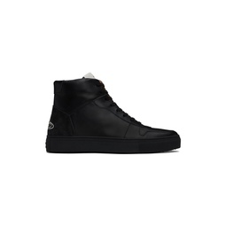 Black Classic High Top Sneakers 241314M236005