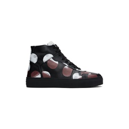 Black Classic High Top Sneakers 241314M236004