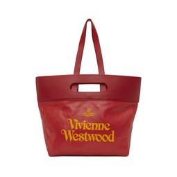 Red Carrie Tote 241314F049001