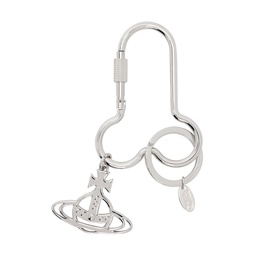 Silver Penis Carabiner Keychain 241314M148011