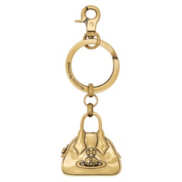 Gold Yasmine Charm Keychain 241314M148035