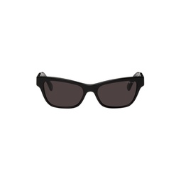 Black Hailey Bieber Edition Rectangular Sunglasses 232867F005001