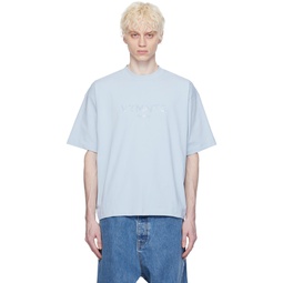 Blue Crystal T Shirt 241254M213037