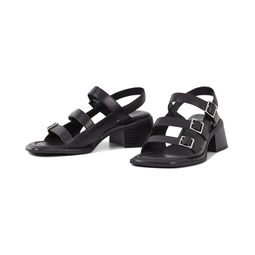 Womens Vagabond Shoemakers Ines Leather Buckled Sandal