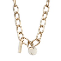 Goldtone Link Necklace
