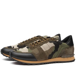 Valentino Rockrunner Sneaker Mud & Hazelnut