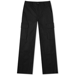 Valentino Cotton Canvas Pants Black