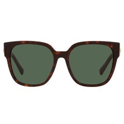 va 4111f 500271 oversized square sunglasses