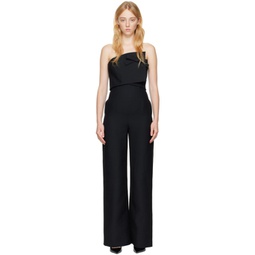 Black Bow Jumpsuit 222476F070000