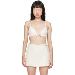 Off-White Bow Bra 232476F073001