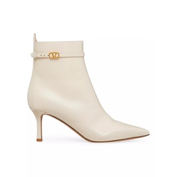 Tan-Go Ankle Boots In Calfskin Leather