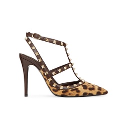 Rockstud Pumps In Pony-Effect Calfskin With Straps