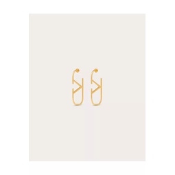 Vlogo Signature Metal Earrings