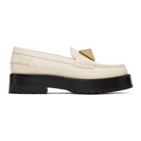 Off-White One Stud Loafers 231807F121016