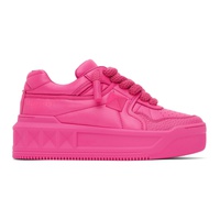 Pink One Stud XL Sneakers 232807F128009
