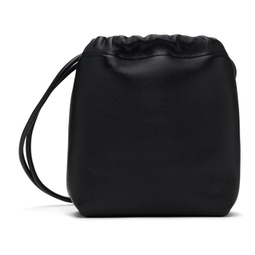 Black VLogo Pouf Mini Bucket Bag 241807F048087