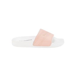 Sibilla Perforated Leather Slides