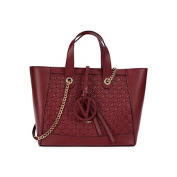Sophie Logo Leather Tote