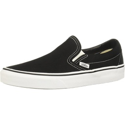Vans Classic Slip-On Skate Shoes (11.5 B(M) US Women / 10 D(M) US Men, Black White)
